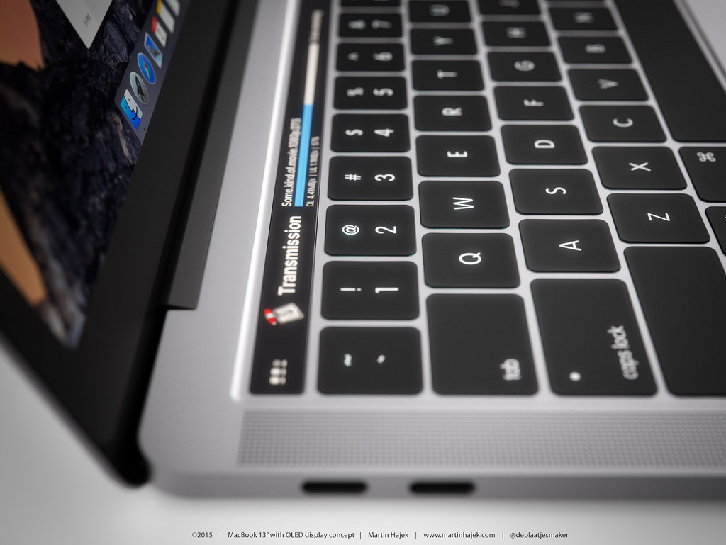 macbook pro 2016 design transmission bt