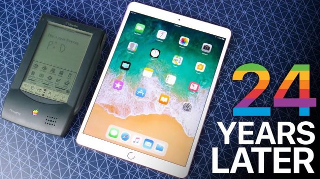 apple ipad pro vs apple newton tablet