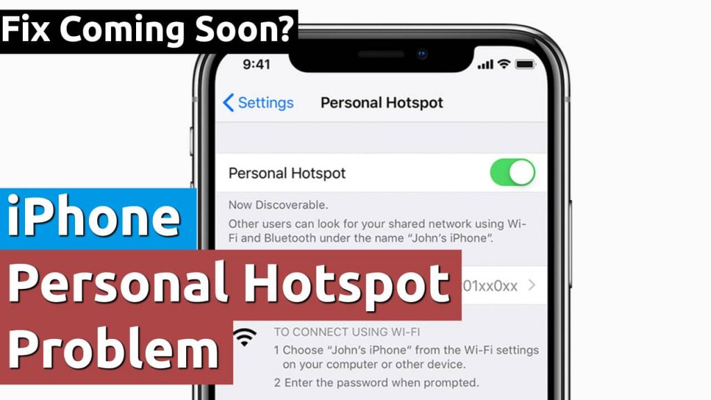 iphone personal hotspot not working fix