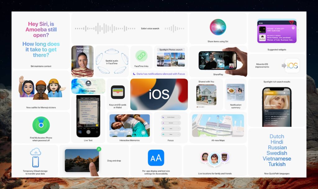 ios 15 release date