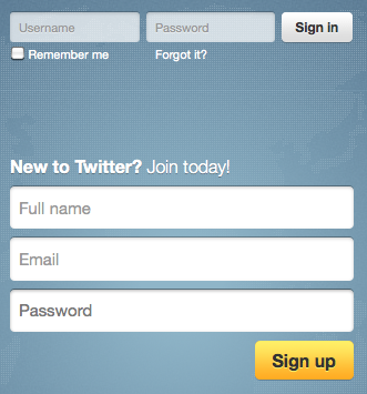 Twitter Login