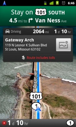 google maps for Android