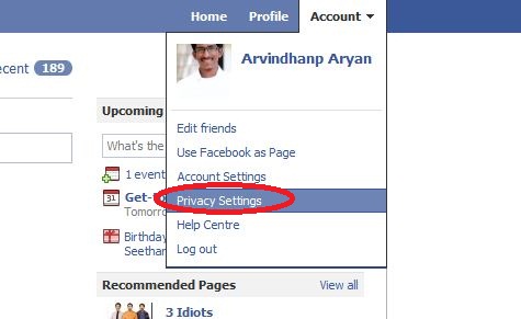 facebook privacy settings 1