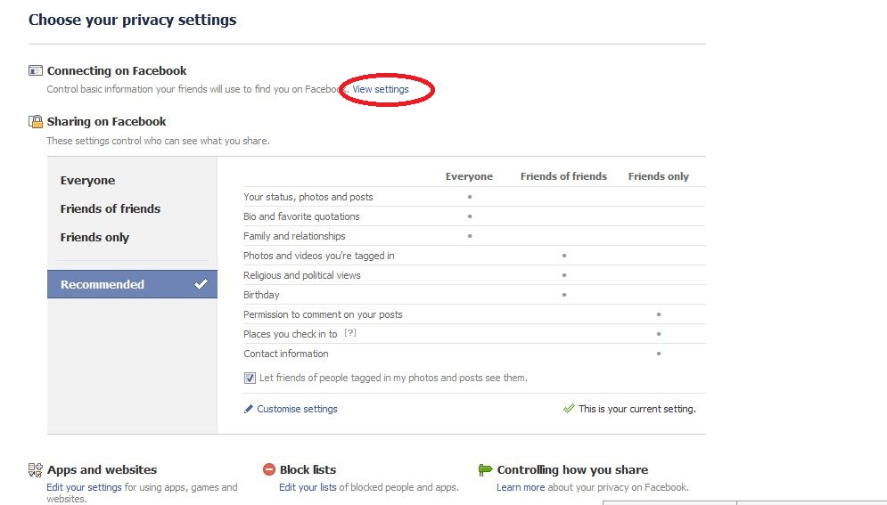 facebook privacy settings 3 facebook privacy settings 3
