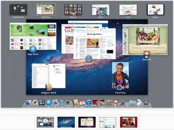 mac os x lion screen