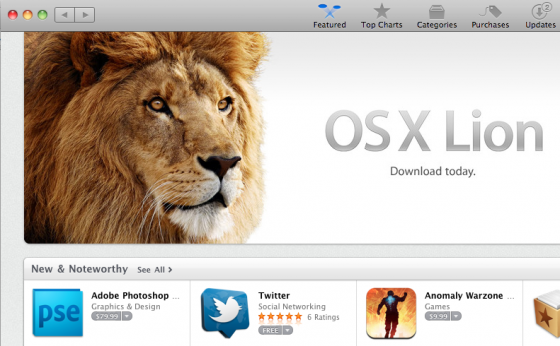 mac os x lion