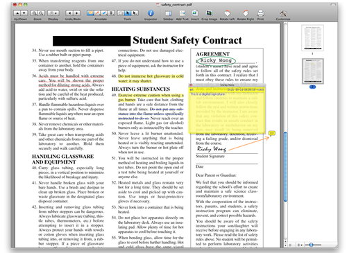 simple free pdf reader mac os x