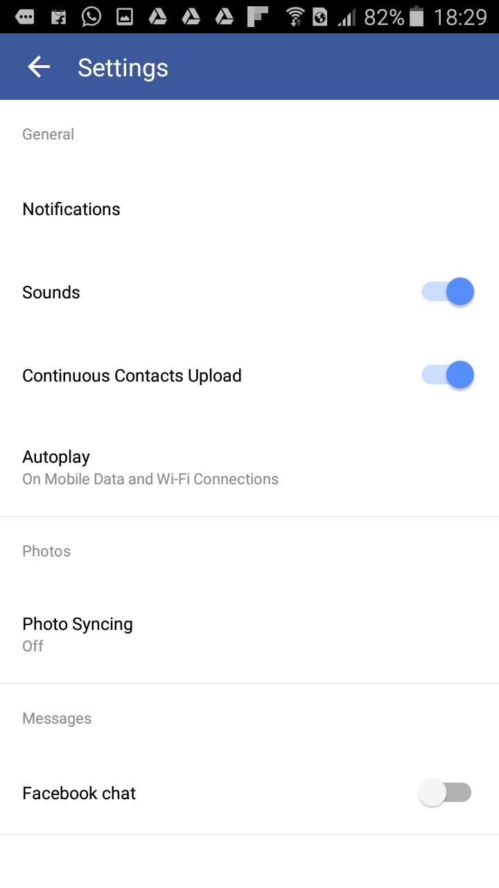sync facebook contacts android phone