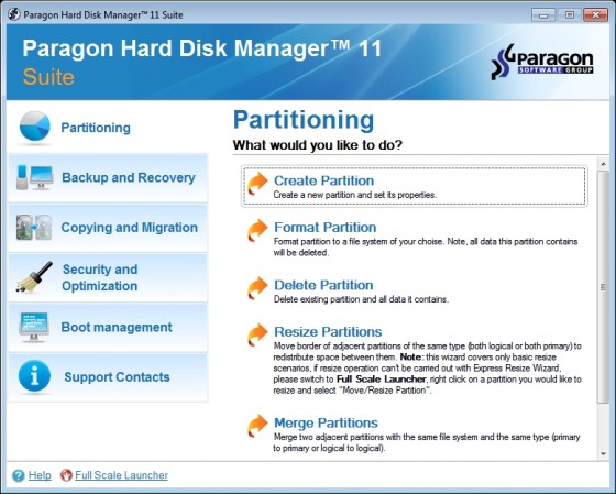 paragon hard disk manager