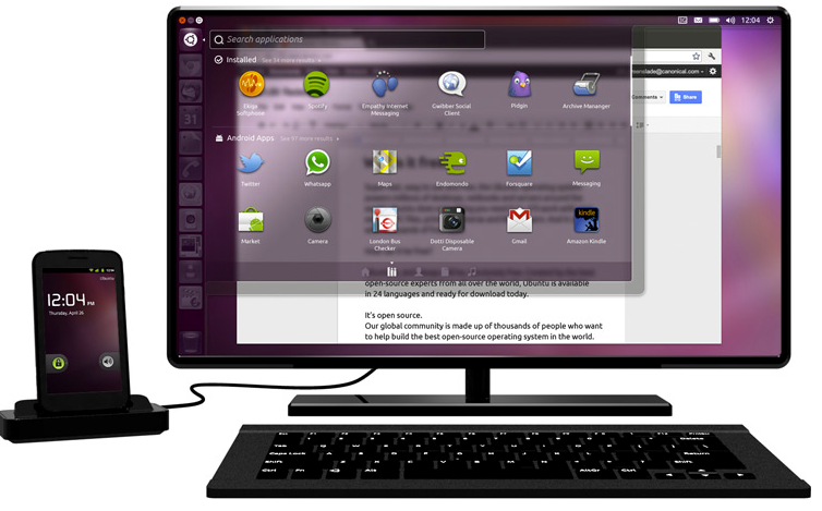 ubuntu android app