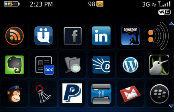 blackberry apps