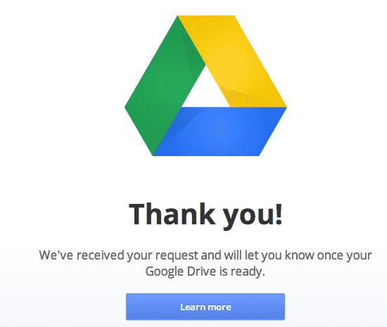 google drive invite