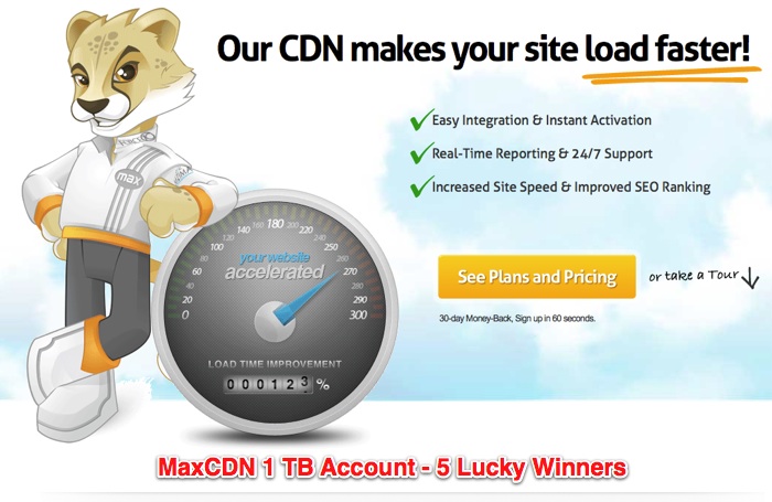 maxcdn giveaway