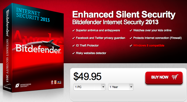 bitdefender internet security 2013