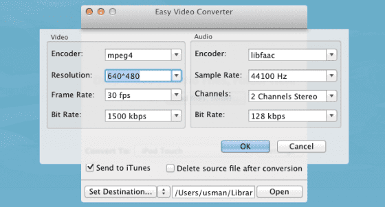 Easy-Video-Converter-settings