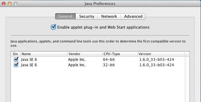 enable java in firefox mac