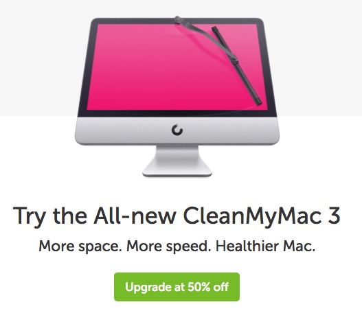 cleanmymac discount coupon upgrade