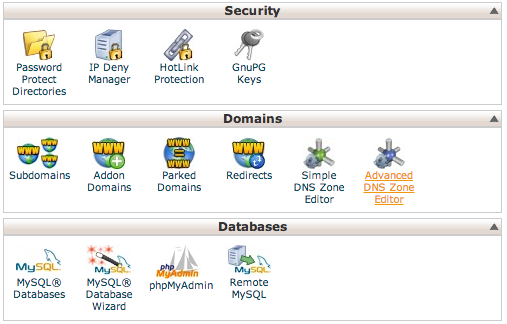 cpanel-cname-settings