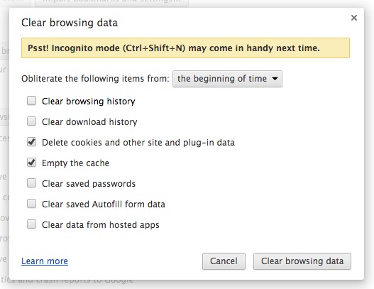 google-chrome-clear-browsing-data