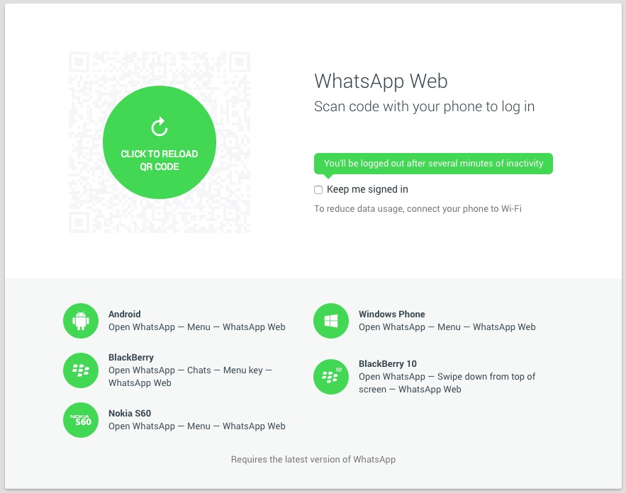 watsapp web watsapp web