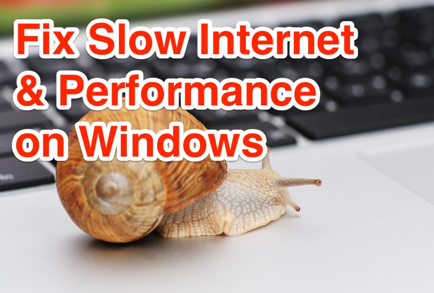 fix slow internet speed