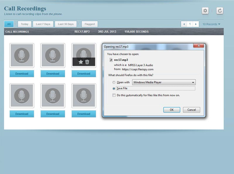 flexispy review call recording