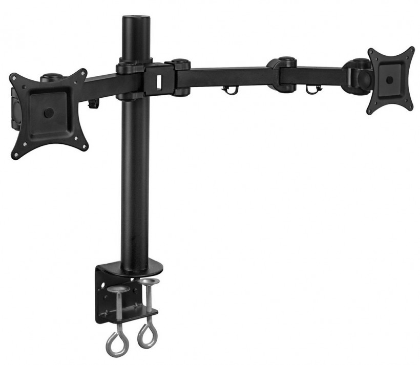 mountit dual arm desk mount stand