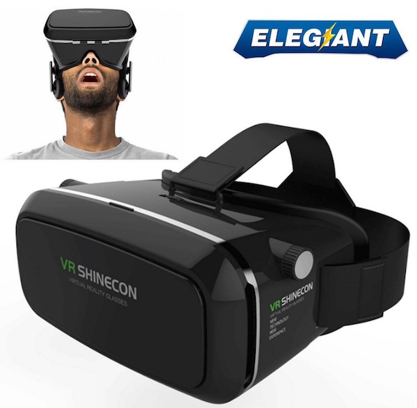 elegant 360 degree vr headset