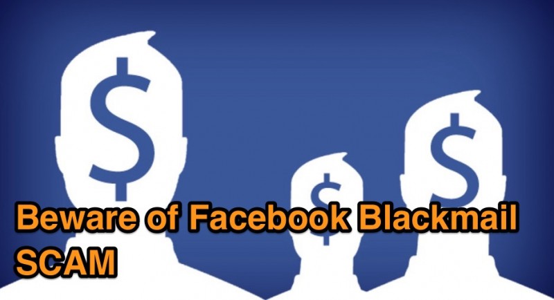 facebook blackmail scam tips