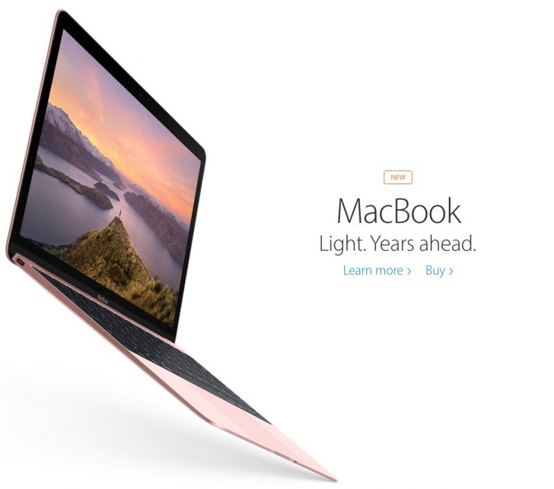 macbook 12 inch 2016 model