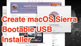 create macos sierra bootable usb installer