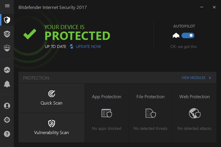 bitdefender internet security 2017 home