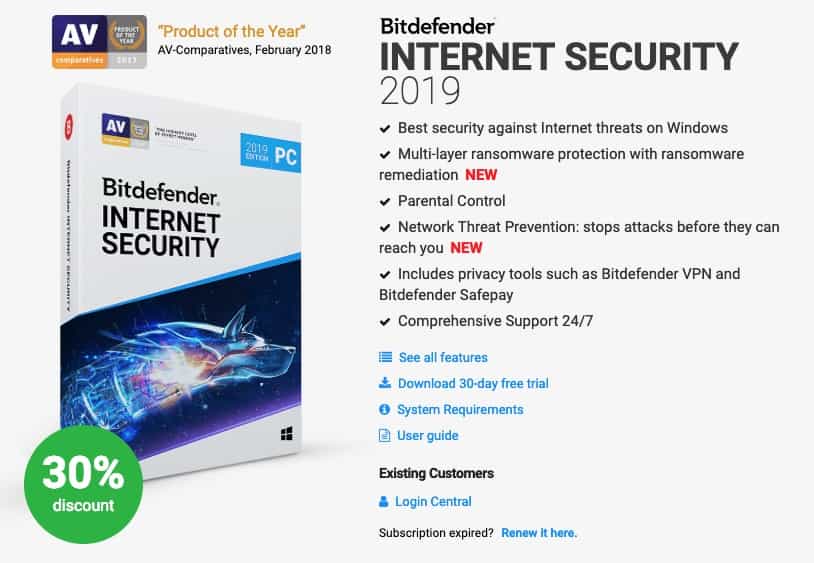 best internet security for windows 10 2016