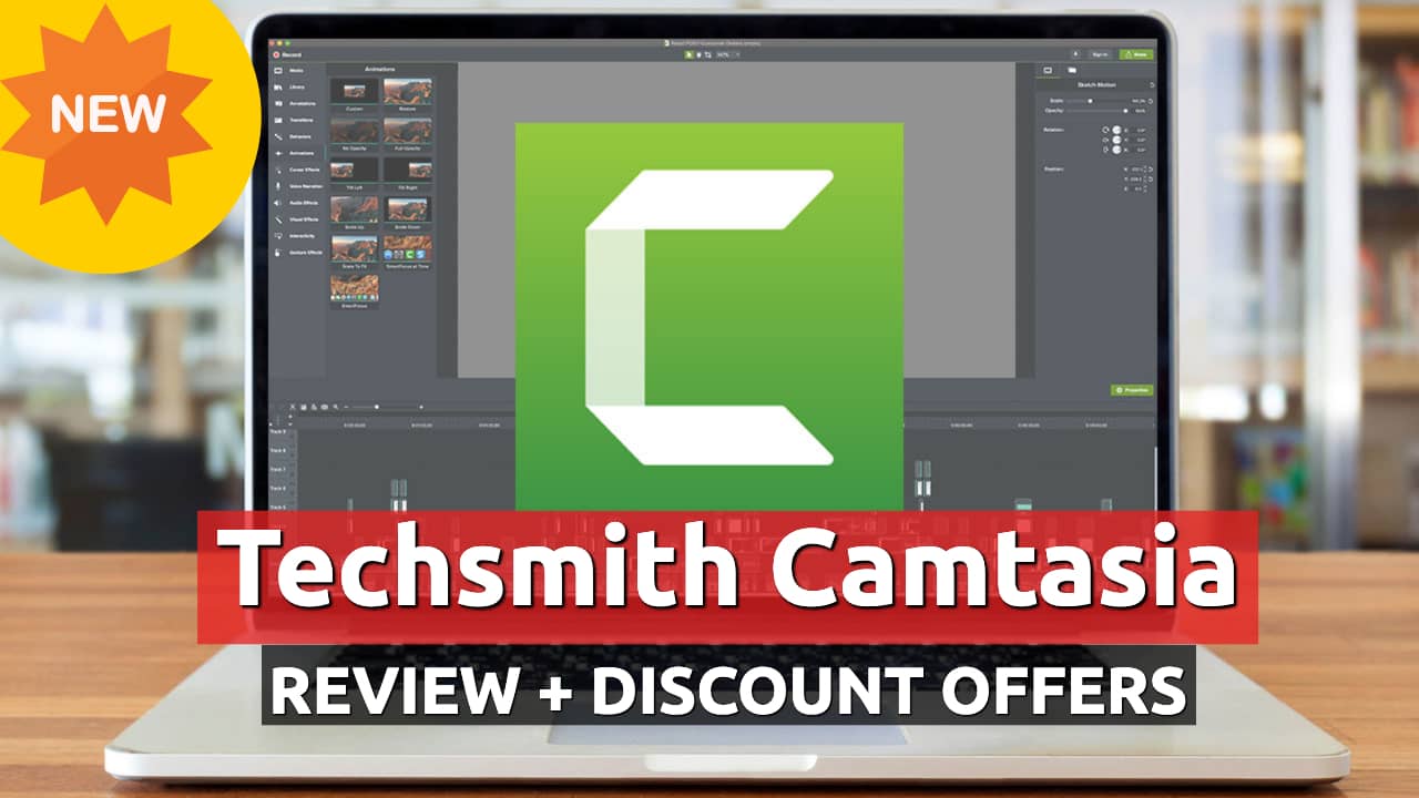 techsmith camtasia review and discount coupons