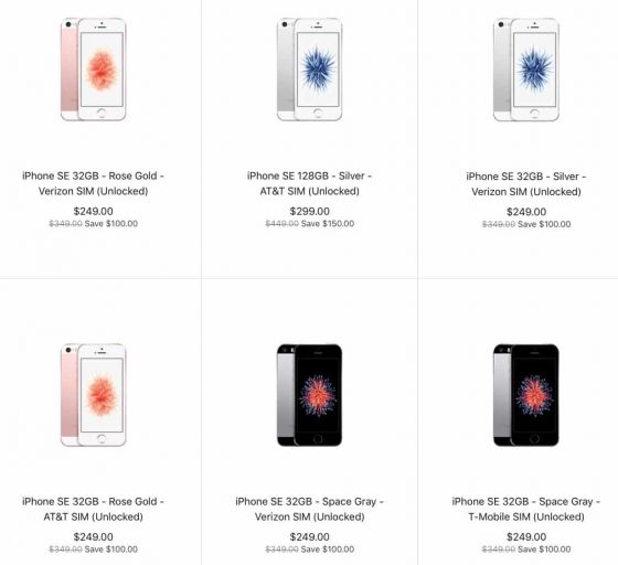 iphone se discount clearance sale