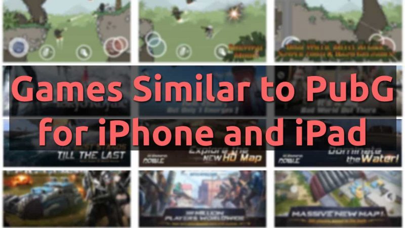 download games similar to iphone and ipad