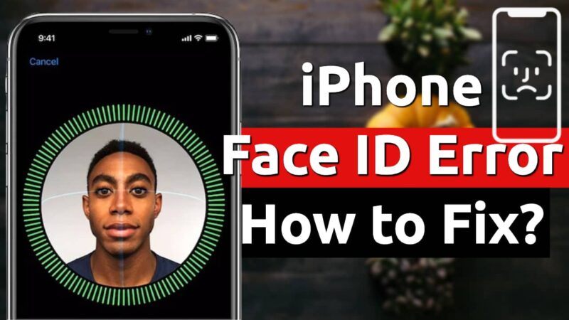 iphone face id error ios software update fix