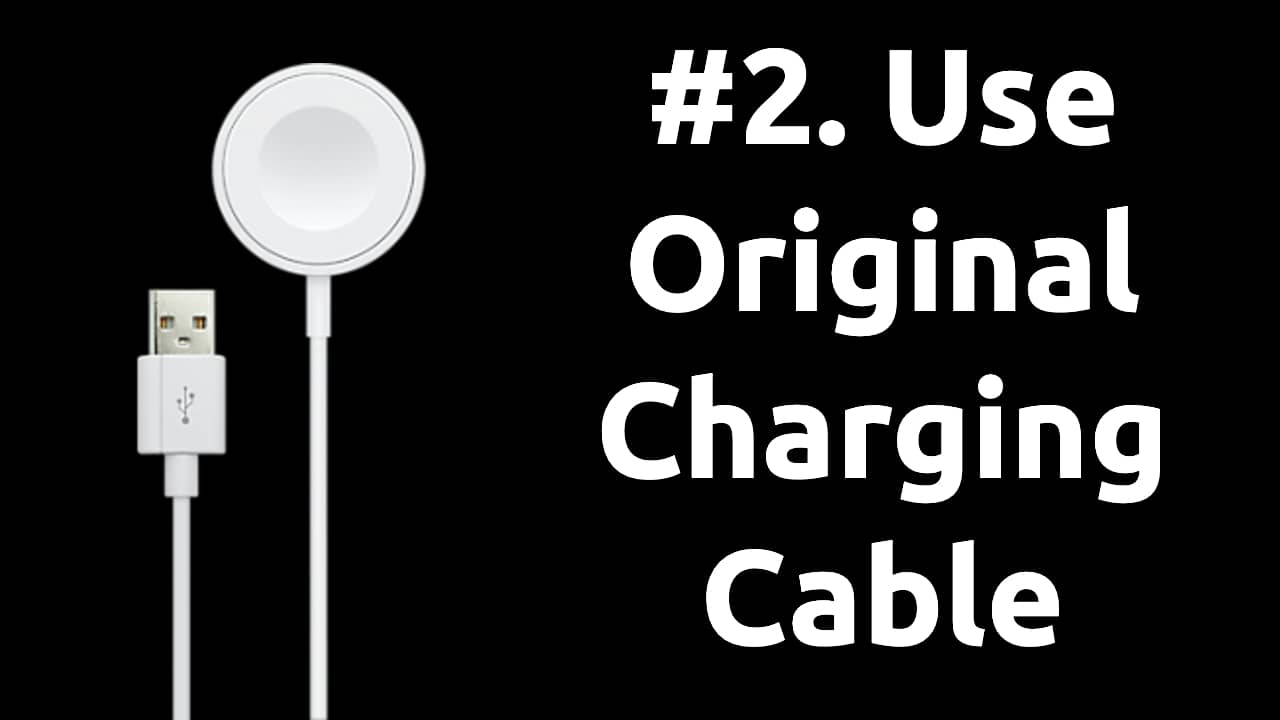 apple watch battery health original cable