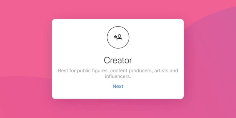 instagram creator account tips iphone