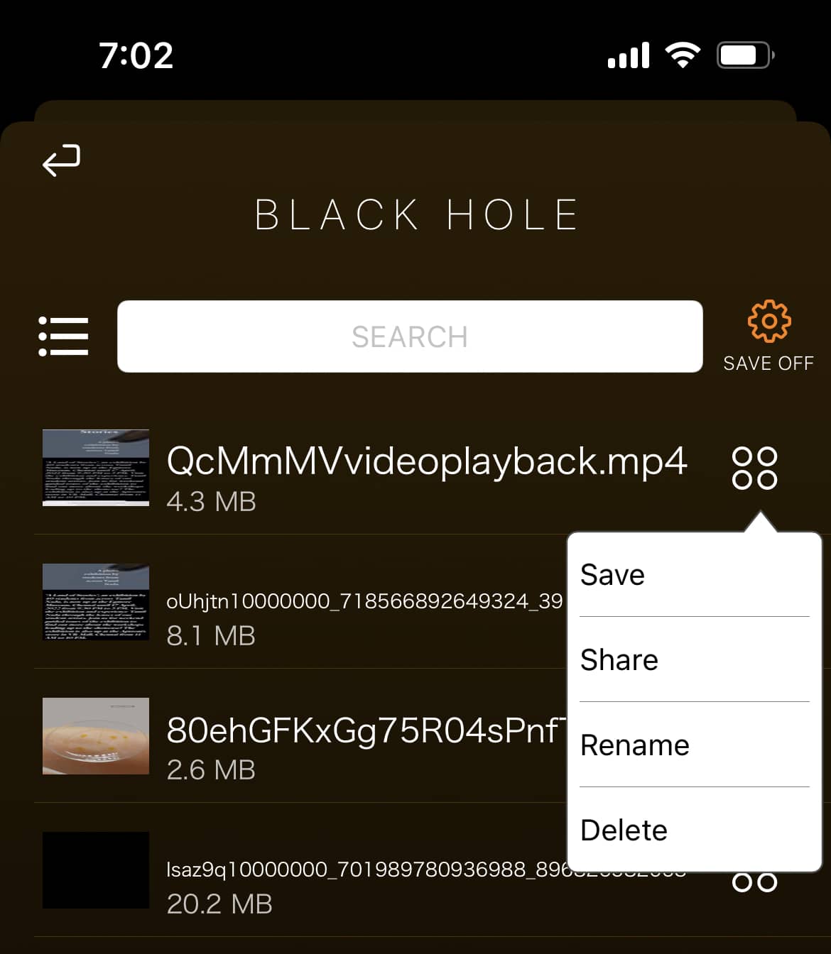 blackhole app iphone ipad download videos
