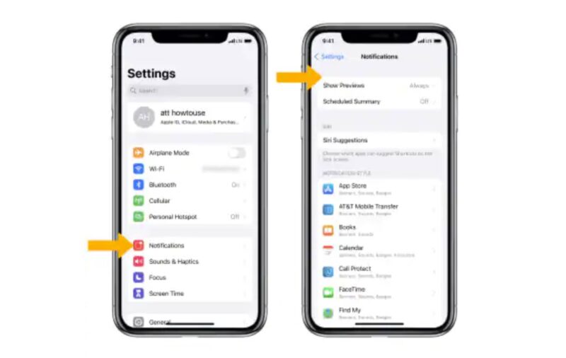 iphone ipad mail app notifications settings