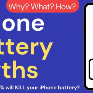 iphone battery myths why what how tips