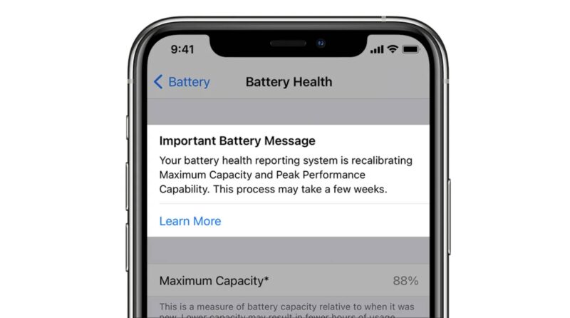 iphone battery recalibration