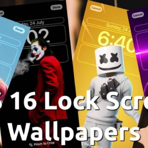 ios 16 lock screen wallpapers download iphone