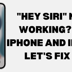 hey siri not working on iphone ipad