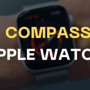 how to use compass on apple watch