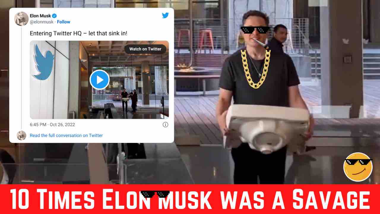 Elon Musk Savage Replies Moments