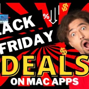black friday discounts deals mac apps