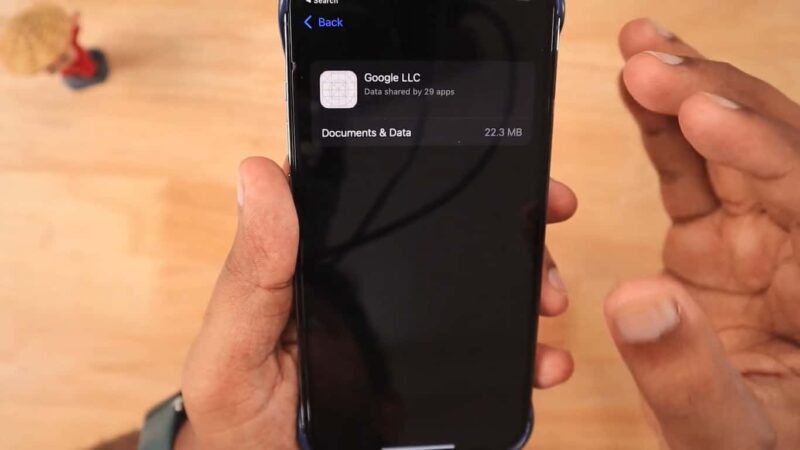 iphone storage google llc delete