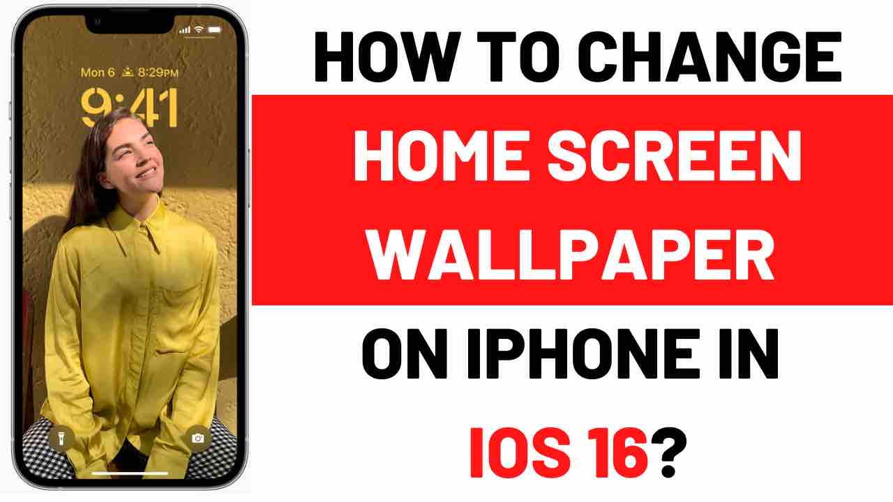 How do I Change iPhone Home Screen Wallpaper in iOS 16?